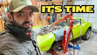 Pulling The Engine From The Vice Grip Garage Corvette