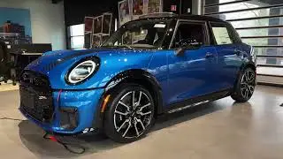Icy Sunshine Blue Metallic 2025 MINI Cooper S Hardtop 4 Door