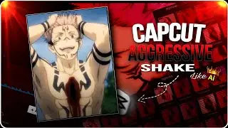 Capcut Aggressive Shake Like Ae 🥶|| Capcut Aggressive Shake | #videoediting #shake #capcut #editing