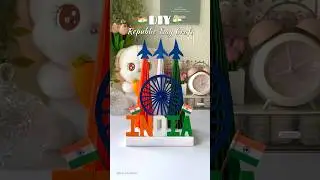 DIY Republic Day craft #shorts #viralshorts #republicday #craftideas #handmade