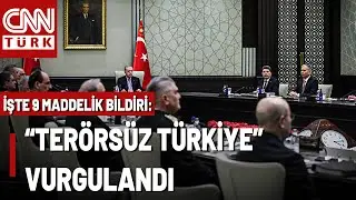 SON DAKİKA🚨Yılın İlk MGK'sı Sona Erdi! İşte MGK Sonrası Yayınlanan 9 Maddelik Bildiri