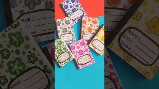 DIY Mini Notebook | Cute & Easy Paper Craft Idea | Back to School Craft