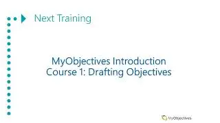 MyObjectives: Overview Conclusion