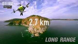 DJI FPV LONG RANGE M-MODE FREESTYLE TRAVEL | DJI ACTION2 2.7K | PHUKET BEACH FPV DRONE SHOT THAILAND