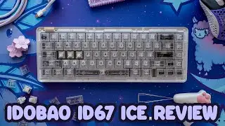 Потрясающая готовая клавиатура! Обзор механической клавиатуры IDOBAO ID67 ICE + белые щелчковые переключатели Kailh Box