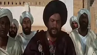 When khalid ibn al-walid was accept Islam/Scene Video  of the message movie.