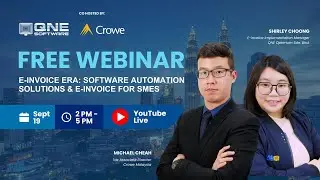*Webinar of the Year! E-Invoice Era: Software Automation Solutions & E-Invoice for SMEs