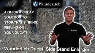 Wunderlich Ducati Sidestand Enlarger - Your Motorcycle's Life Insurance!