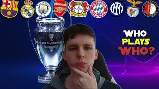CHAMPIONS LEAGUE 2025/26 LEAGUE PHASE DRAW LIVE REACTION