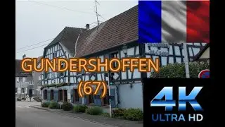 Gundershoffen (67) [4k] 221eme video - Magnifiques maisons à Pans de bois