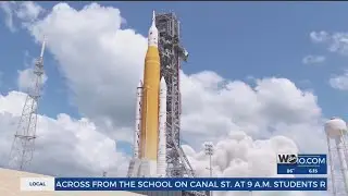 NASA's Stennis Space Center tests rocket engines that will be in Artemis I mission to the moon