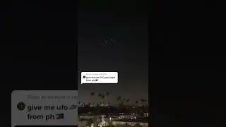 In my ufo causing mass hysteria