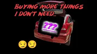 Buying things I don't need..... Because racecar!