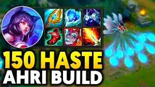I Tried Zwag's 150 Haste Build on Ahri... it's ACTUALLY GOOD!