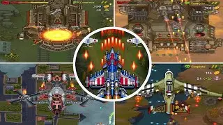 1945 airforce: airplane game all bosses gamepaly#4 by  falcon studio | Brown2.2 Live Stream