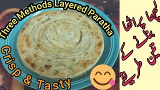 LACHHA PARATHA 3 WAYS TO MAKE II LAYERED PARATHA II LACHHA PARATHA NASIM'S FOOD PASSION