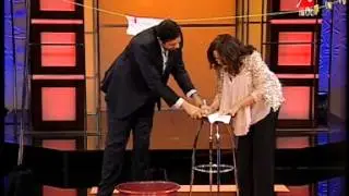 هانى رمزى يتشر غسيل الطفل مع هند صبرى #الليلة_مع_هاني