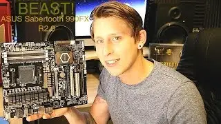 Asus Sabertooth 990FX R2.0 Unboxing! HENCH BOARD!