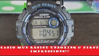 Распаковка и первые впечатления от Casio Mud Resist TRT-110H! Отличная покупка за 20 долларов!
