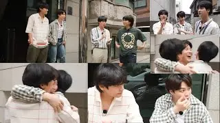 V, JIN, JIMIN & RM meeting each other using telepathy | Run BTS 2022 | BEST SCENE |