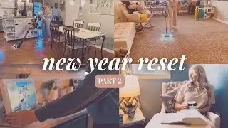 New Year Reset Part 2 | Kitchen, Pantry & Playroom Clean With Me