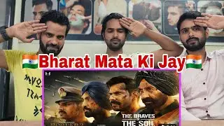 Mitti Ke Bete 🥺 Song Reaction | BORDER 2 |🇮🇳 Advance Booking Open Now | Book your ticket
