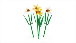 LEGO Creator Daffodils Artificial Flowers Set 40747