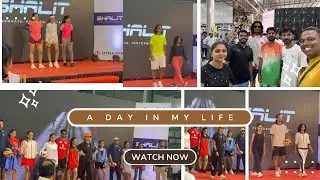 Daily vlog | make up artist | Model shoot | shivamogga |￼ Adidas brand sports wear launching