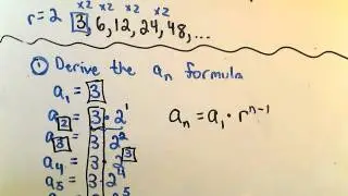 Geometric Sequences: A Formula for the' n - th ' Term , Part 1