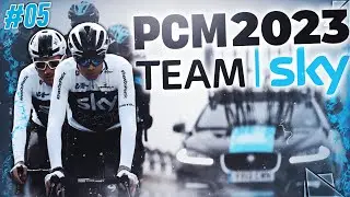 Pro Cycling Manager 2023 : Carri&egrave;re Team Sky #05 - Une PLUIE de maillots !