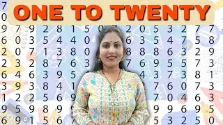 1 to 20 Spelling in English  | Easy for Kids