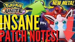 Mobile Update! INSANE PATCH NOTES! Garchomp Charizard Buff! Wigglytuff Greninja Nerf! #PokemonUNITE