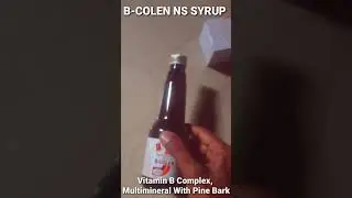 B-COLEN NS SYRUP/vitamin B Complex, Multimineral With Pine Bark/HELTH & FITNESS/#YOUTUBE #SHORT