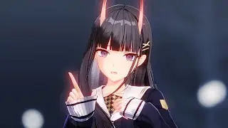 Azur Lane｜White Night! White Wish!｜Noshiro #Noshiro #AzurLane #MMD
