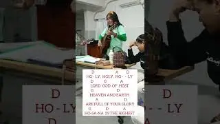 Holy, Holy Holy Lord God of Host #subscribe #chordsandlyrics #like #share @jovyuysvlog2997