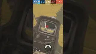 Jackal made the perfect spawn peak for me 🥰#rainbowsix #r6siege #shorts #ranked