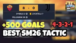 The Best WINNING SM26 Tactic! ⚽️ | Soccer Manager 2026 Best Tactics 4321 | Best SM26 Tactic