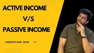 Active Income vs Passive Income🌟| Real Life Examples Explained #income #activeincome #passiveincome