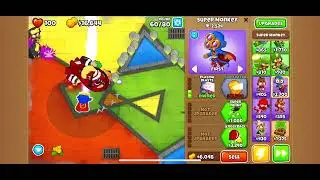 Beating round 80 /w magic towers only