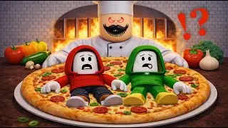 Mikey and JJ Escape Scary Papa-pizza Pizzeria !? (Maizen Roblox)
