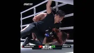Adilet Nurmatov 🇰🇬 smashes Leonardo Casotti for the TKO win in his ONE debut! 💥