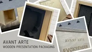 Avant Arte Wooden Presentation Boxes