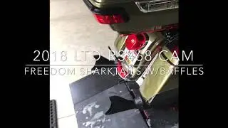 Freedom Sharktails and DK Customs Torque Inserts on 2018 LTD - RS 468 CAM
