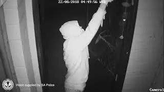 Do you recognise this man? - Break-in suspect at Port Lincoln