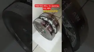 PRINTING ROLL for marking PVC PIPE 🇮🇩