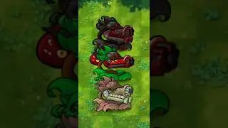 Mod Big Turret Gatling VS Gargantuar #pvz #pvzfusion #plantsvszombies