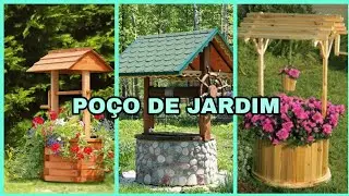 IDÉIAS DE POÇO  DE JARDIM . INSPIRAÇÕES !