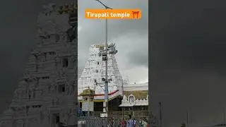 Famous tirupati temple#Lord vishnu temple#south india tourism #travel #temple #religious #Govinda 🙏
