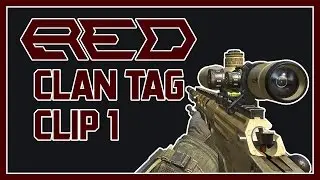 | Call Of Duty Black Ops 2 | - Kill Chain RED Clan Tag Clip 1