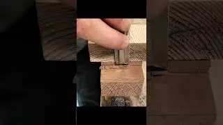 satisfaction from working with hand tools #handtools #handtoolwoodworking #outilamain #woodworking